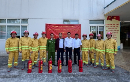 SKYPEC - CHI NHÁNH VẬN TẢI TỔ CHỨC THỰC TẬP PHƯƠNG ÁN PHÒNG CHÁY, CHỮA CHÁY VÀ CỨU NẠN, CỨU HỘ NĂM 2025